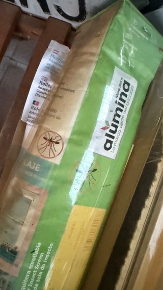 Mosquitera enrollable 120x120 adaptable