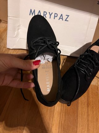 Zapatos MARYPAZ negros tacon talla 36 nuevos