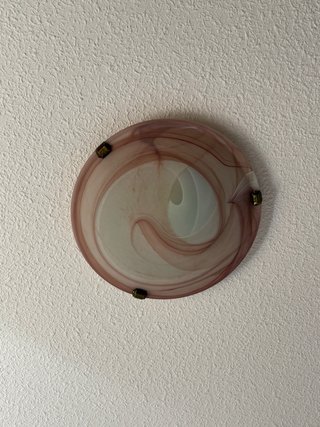 Plafón de techo de cristal