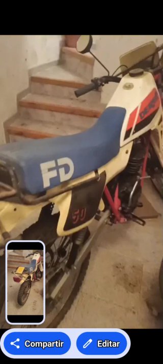 Derbi rabasa 50 cc Enduro con papeles sin itv