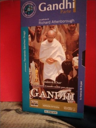 Cinta VHS Gandhi - Richard Attenborough