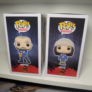 Pack funko Hopper y Joyce