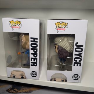 Pack funko Hopper y Joyce