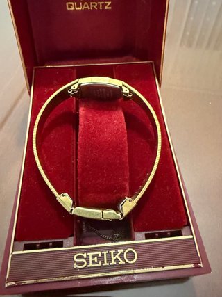 Reloj Seiko Chapado en Oro