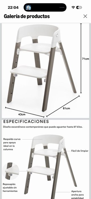 Conjunto Stokke Hamaca Bebé