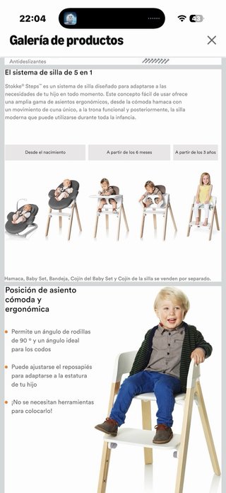 Conjunto Stokke Hamaca Bebé