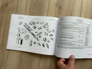 CITROEN DS-ID TIBURON MANUAL DE TALLER + RECAMBIOS
