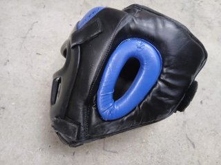 Caschetto Box RDX T1 Blu con Griglia