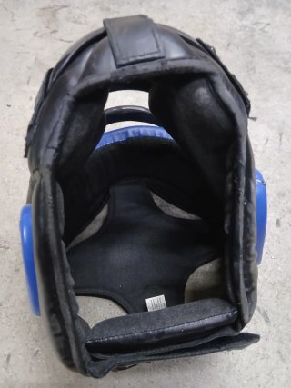 Caschetto Box RDX T1 Blu con Griglia