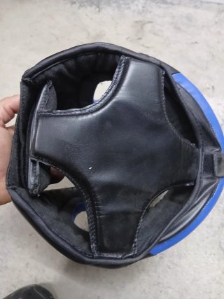 Caschetto Box RDX T1 Blu con Griglia