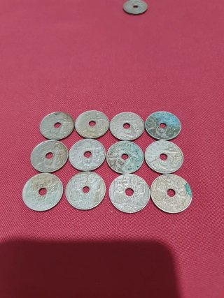 Monedas 50 cts 1949 (Lote)