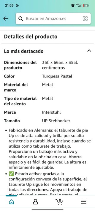 Taburete Interstuhl Plegable
