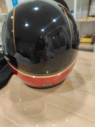 Casco Jet Harley Davidson con Visera Talla S