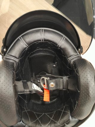 Casco Jet Harley Davidson con Visera Talla S
