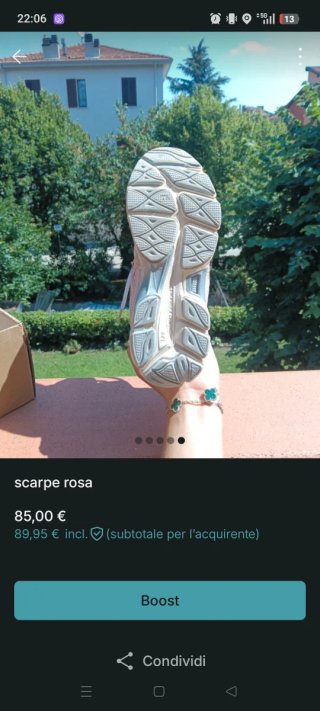 Scarpe rosa Asics