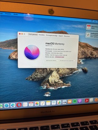 MacBook Air Apple Plata