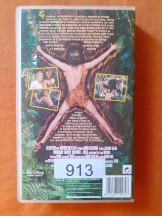 Película VHS George de la Jungla (Español)
