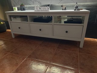 Mueble TV Ikea Blanco Actualmente esta a 219€