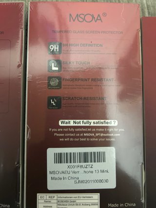 3 Protectores Pantalla MSOVA Tempered Glass