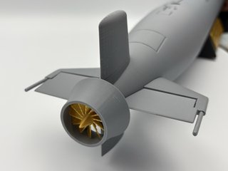 Maqueta submarino 90cm