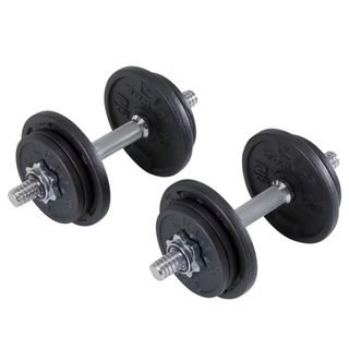 Kit Mancuernas 20kg + Barra 6kg