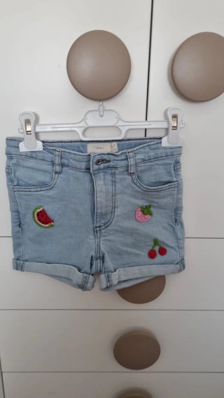 Shorts vaqueros niña Talla 6/7