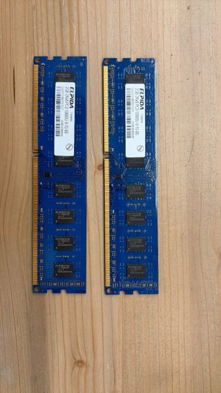 Memoria RAM DDR3 y DDR4 Elpida Nanya