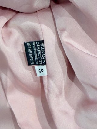 Chaqueta Silvina Marotti azul y rosa