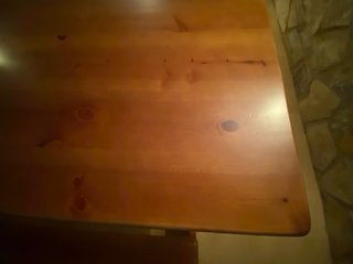 Mesa de bodega de madera rústica