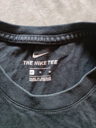 Camiseta Nike Air negra - Diseño neón - Talla M