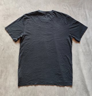 Camiseta Nike Air negra - Diseño neón - Talla M