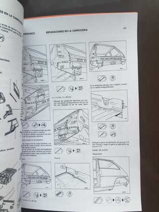 RENAULT SÚPERCINCO GT TURBO MANUAL TALLER GTL GTS