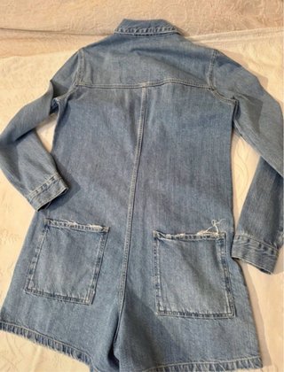 Mono vaquero Zara Talla S