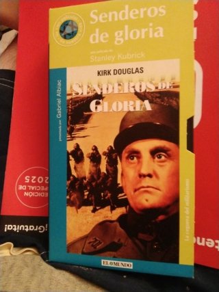 Cinta VHS Senderos de Gloria (Guerra)