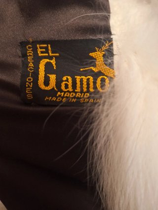 Chaquetón de zorro blanco