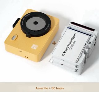 Cámara Impresora Instantánea PATPAT Amarilla