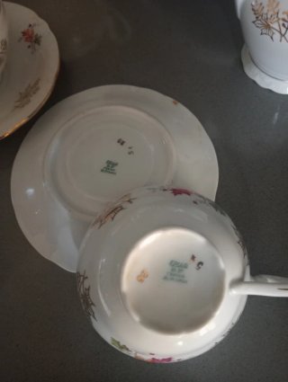 Pregiata porcellana vintage servizio da tè