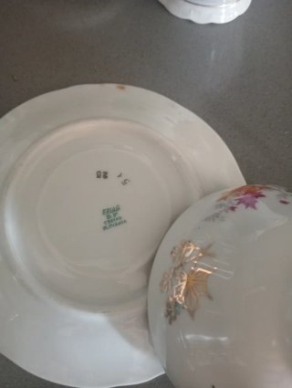 Pregiata porcellana vintage servizio da tè