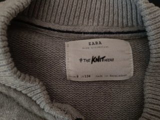 Chaqueta gris niño