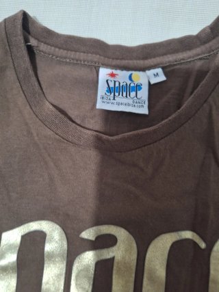 Camiseta Space Ibiza Marrón