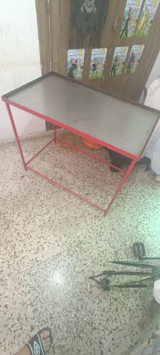 2 Mesas Acero Inoxidable 56x96cm