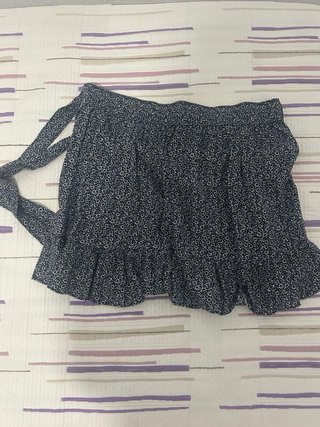 Falda corta estampada