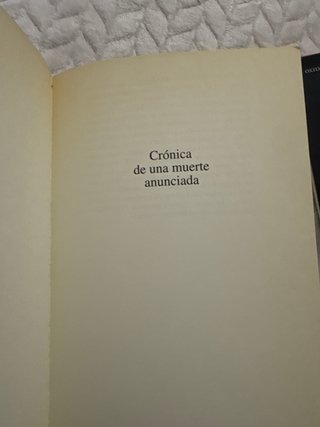 Crónica de una muerte anunciada