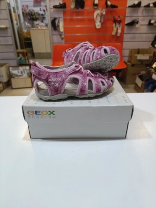 Sandalias Geox Niña Rosa Estrellas talla 28