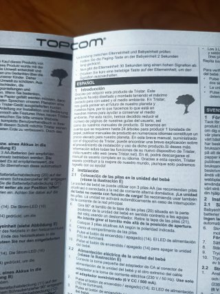 Vigilabebés Topcom Babytalker 2100