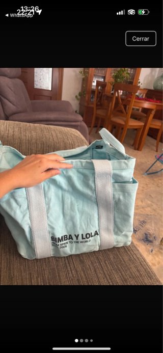 Bolso Grande Bimba y Lola Azul