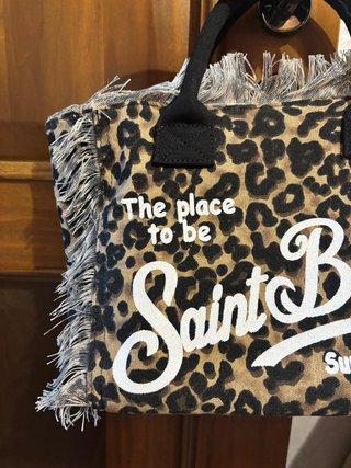 Borsa Saint Barth Leopardata