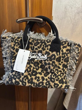 Borsa Saint Barth Leopardata