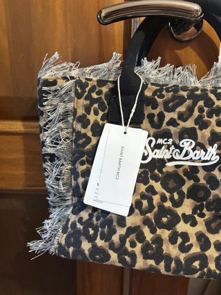 Borsa Saint Barth Leopardata