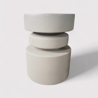 Alvo - Tavolino da caffe colore bianco stile moderno